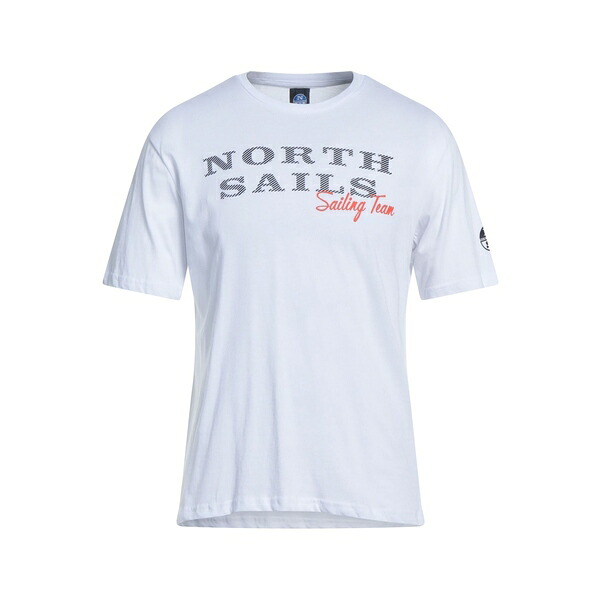 【送料無料】 ノースセール メンズ Tシャツ トップス T-shirts White