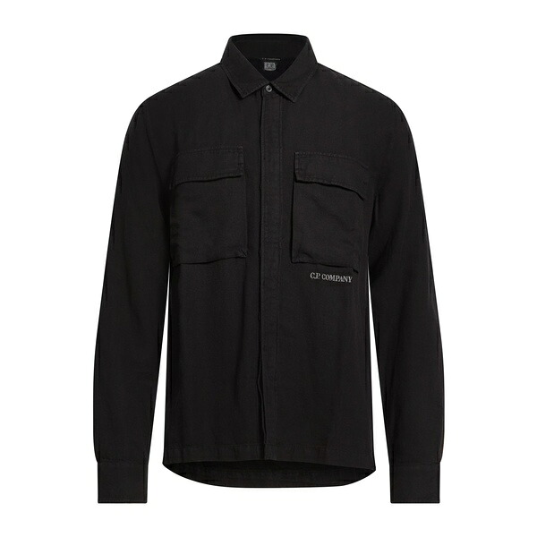 【送料無料】 シーピーカンパニー メンズ シャツ トップス Shirts Black