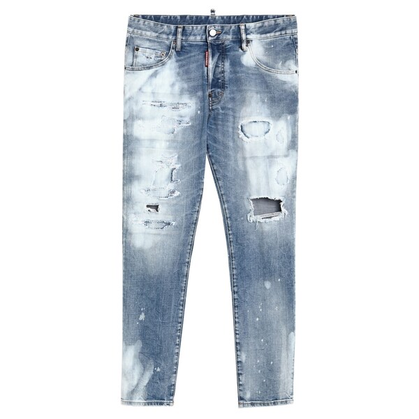 【送料無料】 ディースクエアード メンズ デニムパンツ ボトムス Jeans Blue