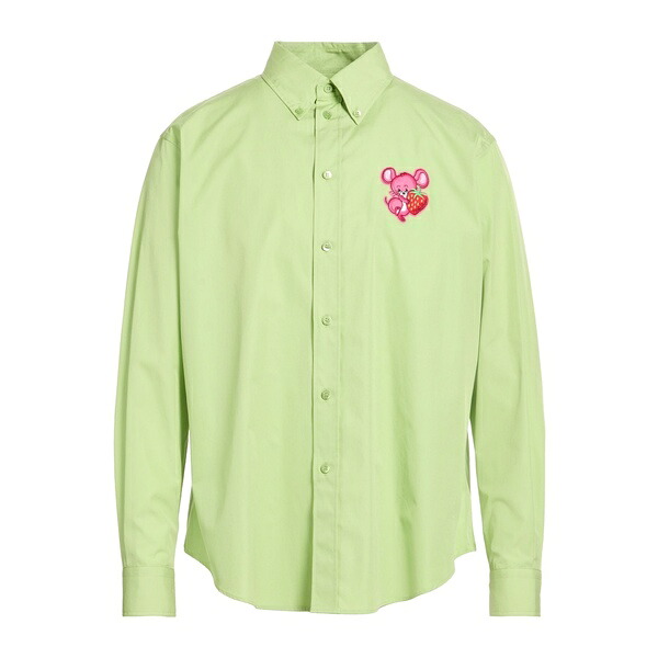 【送料無料】 モスキーノ メンズ シャツ トップス Shirts Green