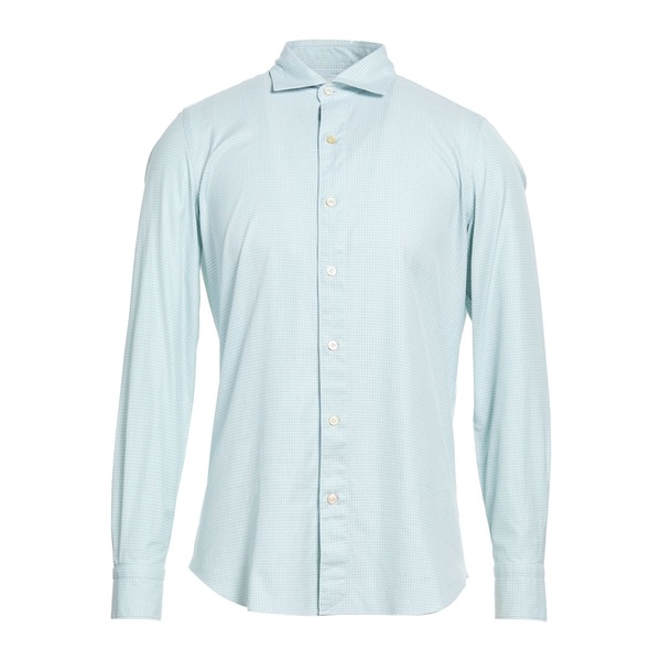 【貨物輸送無料】 フィナモレ 1925 メンズ プルオーバー トップス Shirts Azure カジュアルシャツ-メンズファッション-トップス
