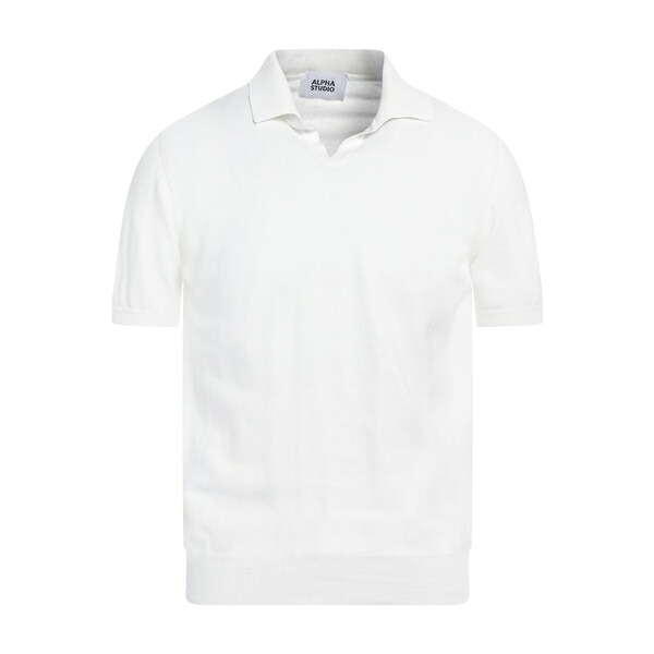 【貨物輸送無料】 アルファス テューディオ メンズ 編み物\u0026スウェーター アウター Sweaters White