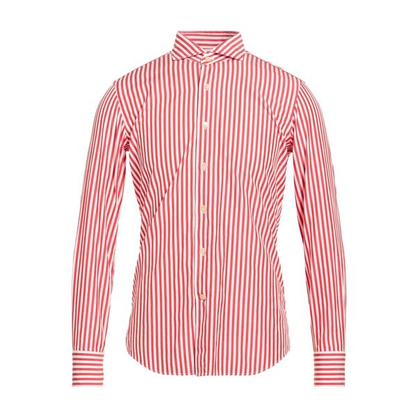 【貨物輸送無料】 アレッサンドロゲラルディ メンズ ティーシャツ トップス Shirts Red トップス-カジュアルシャツ-メンズファッション