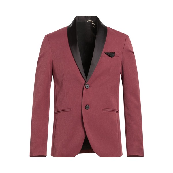 【送料無料】 アルタテンシオーネ メンズ ジャケット＆ブルゾン アウター Blazers Red