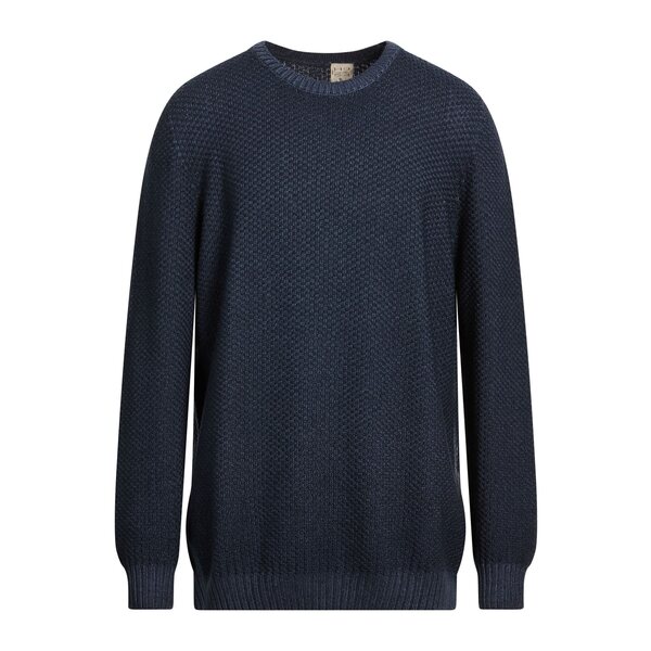 【貨物輸送無料】 エイチ953 メンズ 編み物\u0026プルオーバー アウター Sweaters Blue