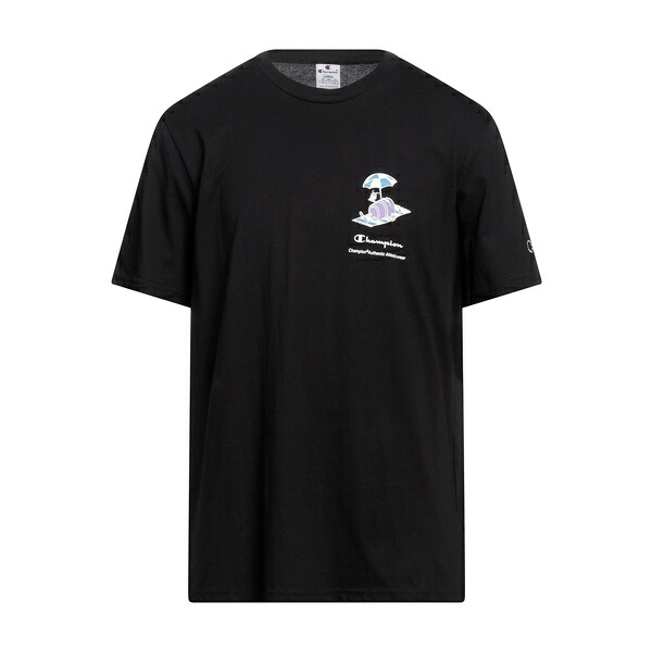 【送料無料】 チャンピオン メンズ Tシャツ トップス T-shirts Black