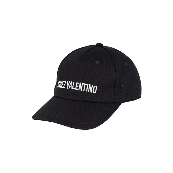 【貨物輸送無料】 ヴァレンティノ ガラヴァーニ メンズ 鳥打ち帽 付属物 Hats Black