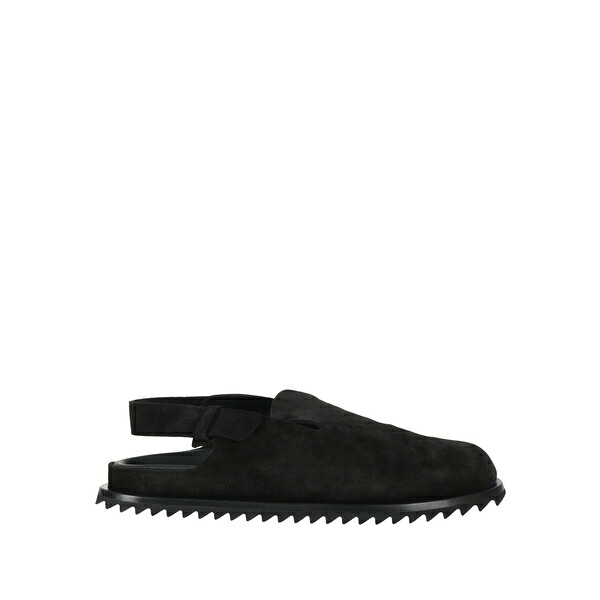 【貨物輸送無料】 オフィシンクリエイティブ メンズ サンダル シューズ Mules \u0026 Clogs Black