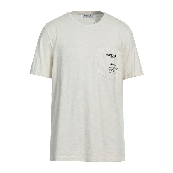 【送料無料】 ドンダップ メンズ Tシャツ トップス T-shirts White