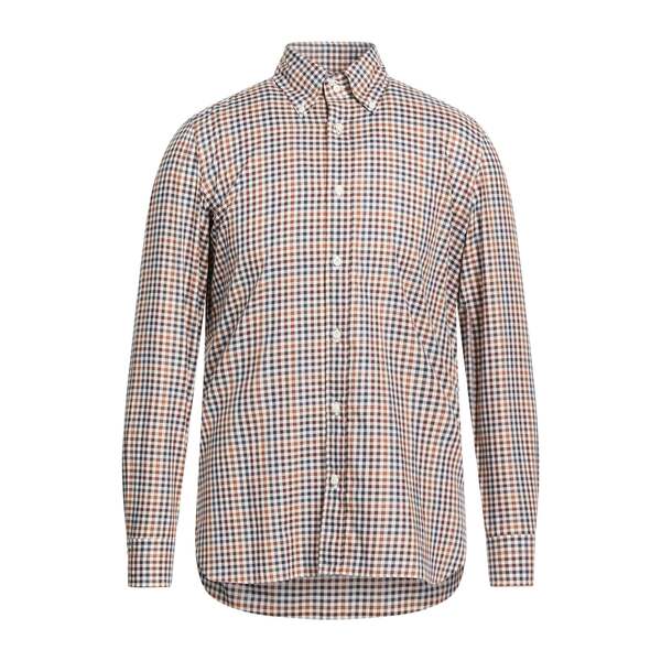 【送料無料】 ルイジ ボレッリ ナポリ メンズ シャツ トップス Shirts Brown