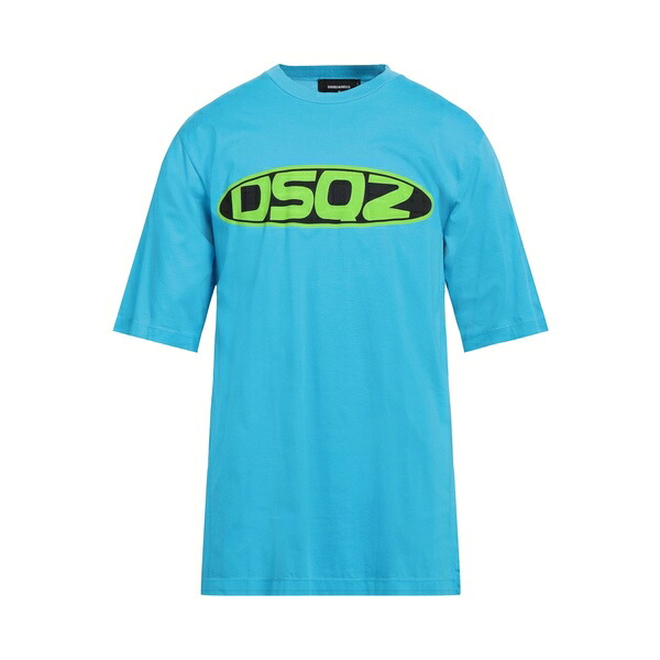 【送料無料】 ディースクエアード メンズ Tシャツ トップス T-shirts Azure