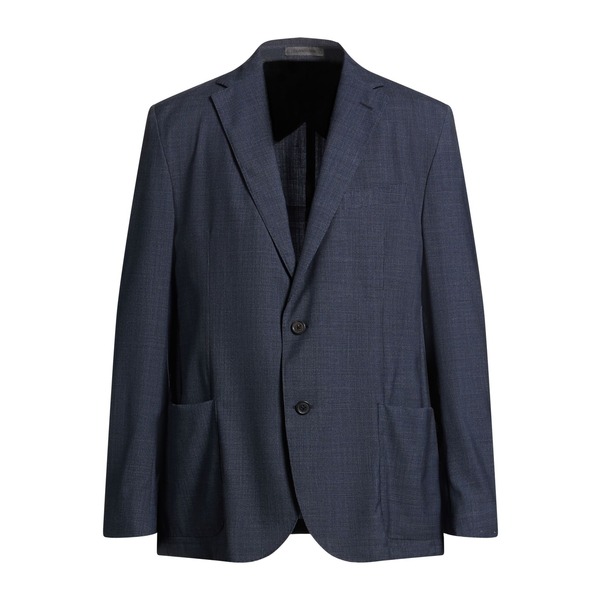 【送料無料】 コルネリアーニ メンズ ジャケット＆ブルゾン アウター Blazers Blue｜asty