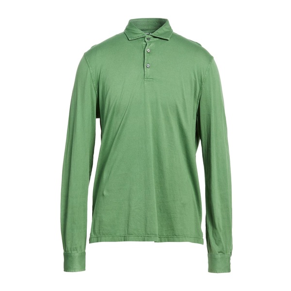 【送料無料】 フェデーリ メンズ Tシャツ トップス Polo shirts Green
