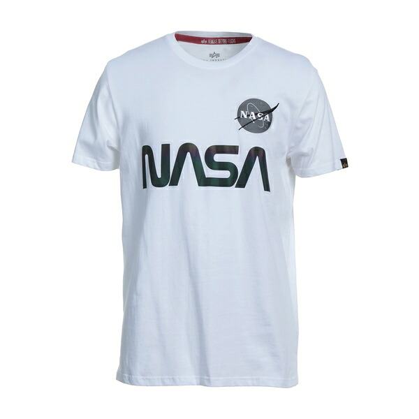 【送料無料】 アルファインダストリーズ メンズ Tシャツ トップス T-shirts White