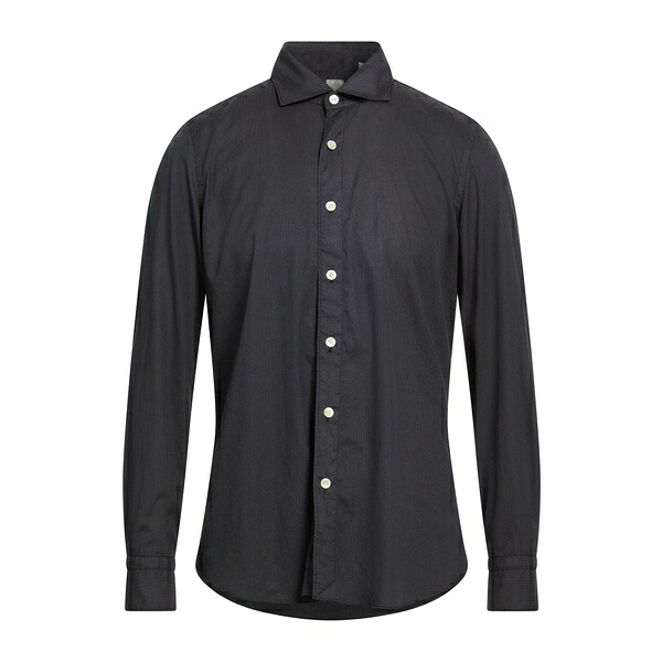 【送料無料】 フィナモレ 1925 メンズ シャツ トップス Shirts Black