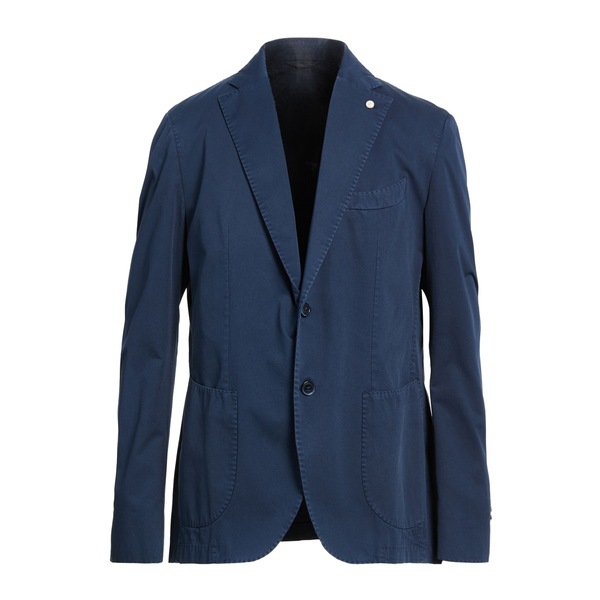 【送料無料】 ルイジ・ビアンキ・マントヴァ メンズ ジャケット＆ブルゾン アウター Blazers Blue