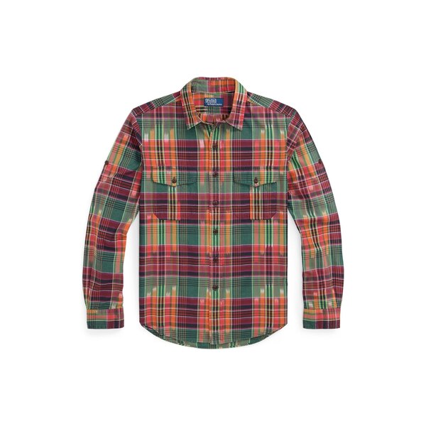 【送料無料】 ラルフローレン メンズ シャツ トップス Shirts Red