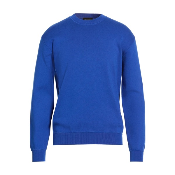 【貨物輸送無料】 ロベルトコリーナ メンズ 編み物\u0026プルオーバー アウター Sweaters Blue