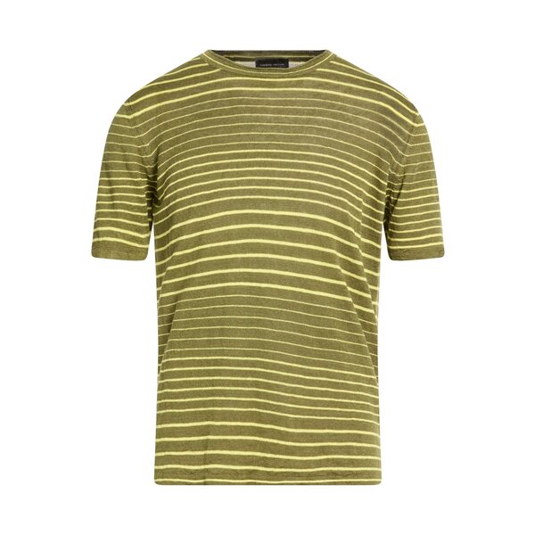 【貨物輸送無料】 ロベルトコリーナ メンズ 編み物\u0026プルオーバー アウター Sweaters Green