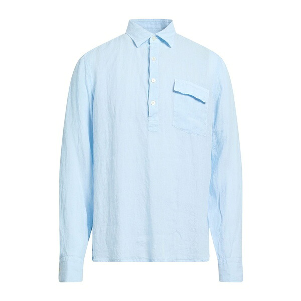 【貨物輸送無料】 ギラルデリ メンズ プルオーバー トップス Shirts Azure