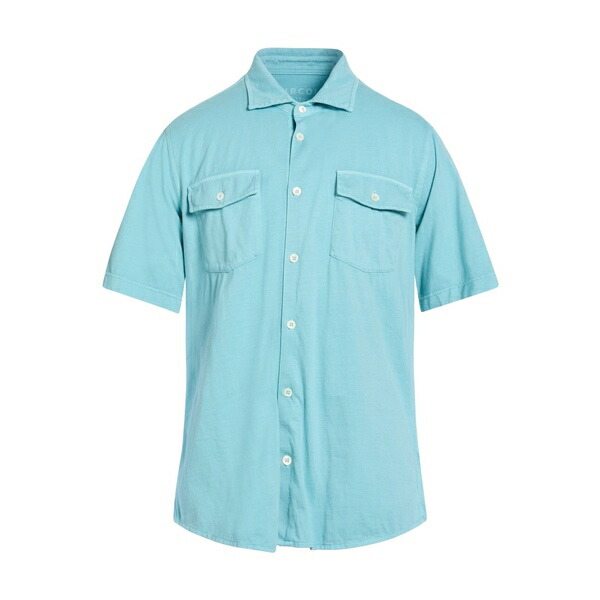 【送料無料】 チルコロ1901 メンズ シャツ トップス Shirts Azure