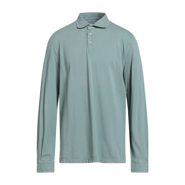 【送料無料】 フェデーリ メンズ Tシャツ トップス Polo shirts Green