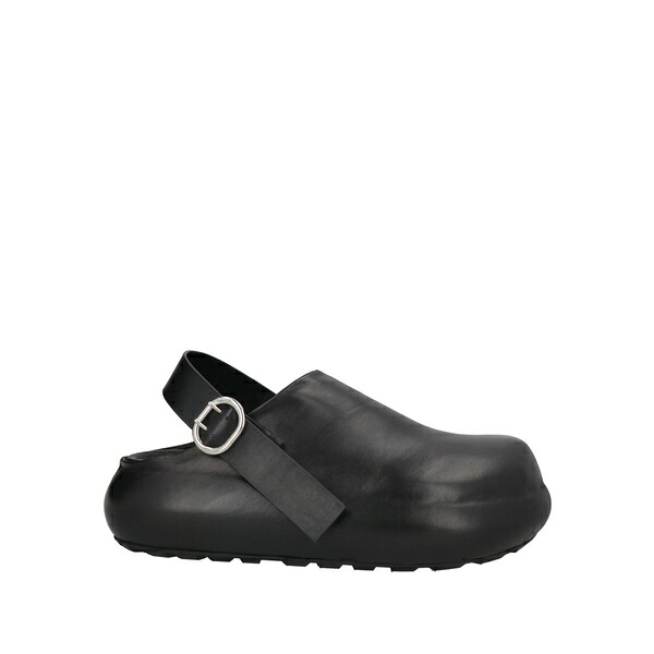 【貨物輸送無料】 ジル・サンダー メンズ サンダル シューズ Mules \u0026 Clogs Black