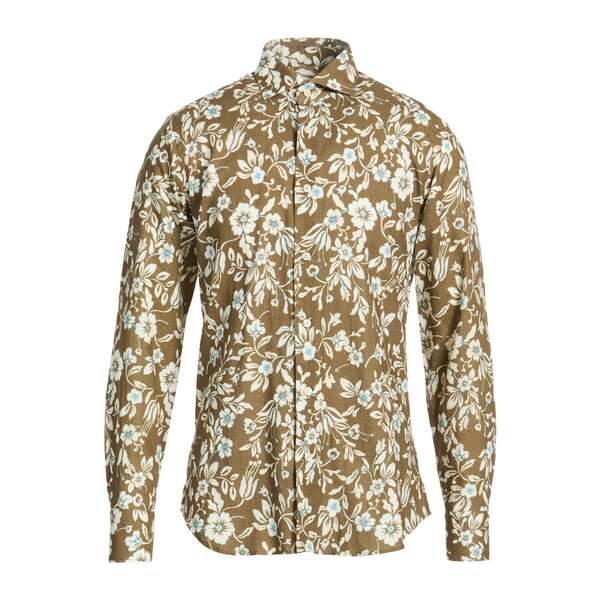 【送料無料】 キャリバン メンズ シャツ トップス Shirts Green