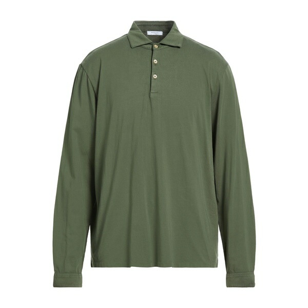【送料無料】 ボリオリ メンズ Tシャツ トップス Polo shirts Green