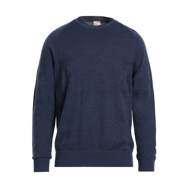 【貨物輸送無料】 エイチ953 メンズ 編み物\u0026プルオーバー アウター Sweaters Blue