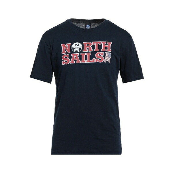 【送料無料】 ノースセール メンズ Tシャツ トップス T-shirts Blue｜asty