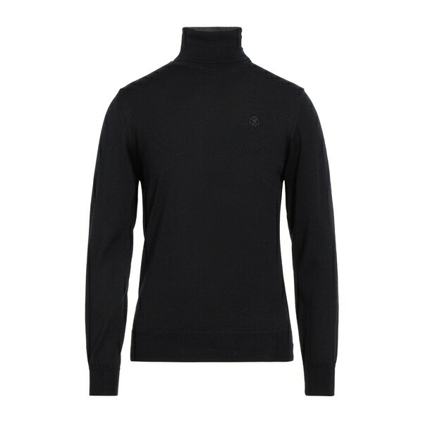 【貨物輸送無料】 ロベルトカヴァリ メンズ 編み物\u0026プルオーバー アウター Turtlenecks Blue