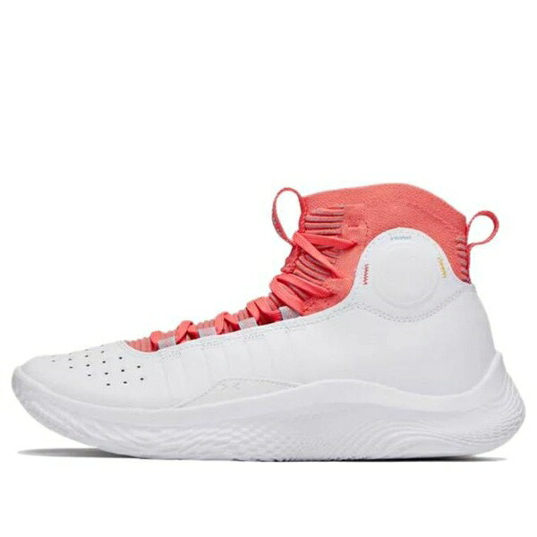 Under Armour アンダーアーマー メンズ スニーカー 【Under Armour Curry 4 FloTro 'White Red' 3024861-100】 サイズ US_9(27.0cm)｜asty