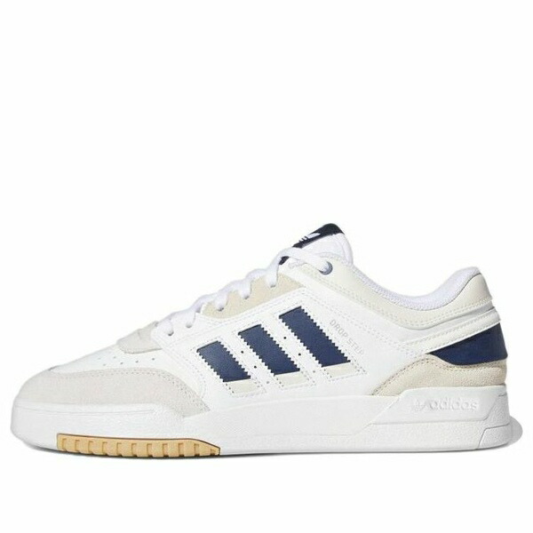adidas アディダス メンズ スニーカー 【adidas Originals Drop Step Low 'White Navy Blue' HQ7133】 サイズ US_9(27.0cm)画像