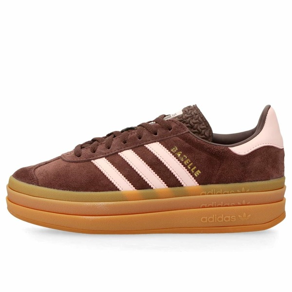 adidas アディダス レディース スニーカー Icey Pink/Auburn/Gum 【(WMNS) adidas Gazelle Bold \u0027Icey Pink Auburn\u0027 JI0326】  大きさ US_8(25.0糎)