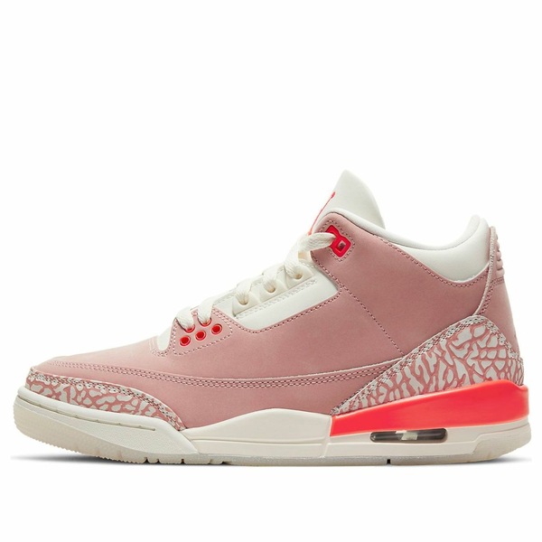Air Jordan ジョーダン レディース スニーカー Sail/Rust Pink/White/Crimson 【(WMNS) Air Jordan 3 Retro 'Rust Pink' CK9246-600】 サイズ US_5.5(22.5cm)｜asty