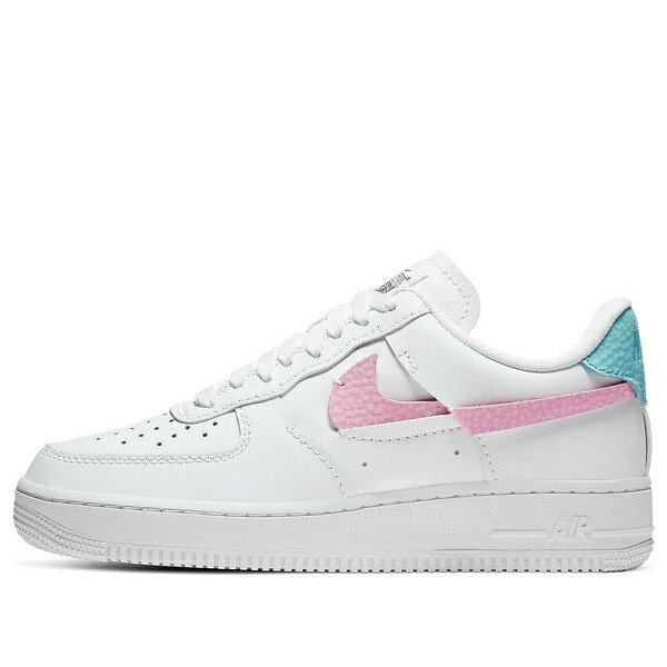 Nike ナイキ レディース スニーカー White/Bleached Aqua/Pink Rise 【(WMNS) Nike Air Force 1 LXX 'White Pink Aqua' DC1164-101】 サイズ US_9(26.0cm)|asty