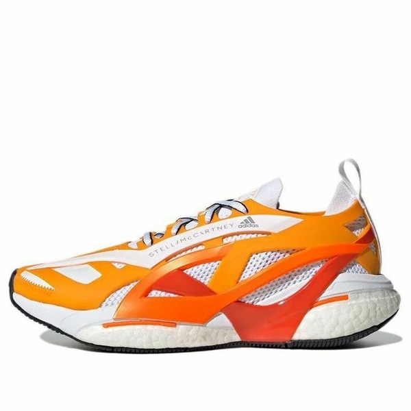 adidas アディダス レディース スニーカー Orange/White 【(WMNS) adidas Stella McCartney x Solarglide \'Crew Orange White\' GY2921】 サイズ US_5(22.0cm)｜asty