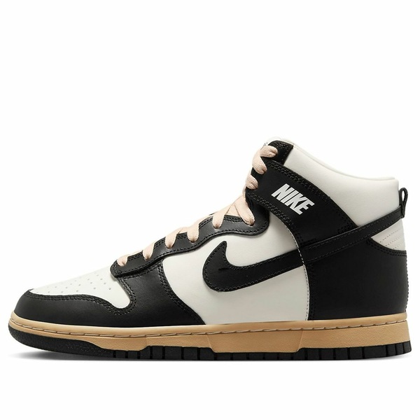 Nike ナイキ レディース スニーカー BLACK/WHITE/CREAM 【(WMNS) Nike Dunk High SE \u0027Vintage Panda\u0027 DZ4732-133】  大きさ US_W_10.5