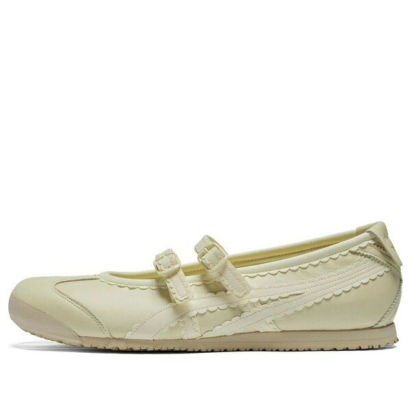 Onitsuka Tiger オニツカタイガー レディース スニーカー Ivory/Cream 【(WMNS) Onitsuka Tiger Mexico 66 Tigress 'Ivory Cream' 1182A660-752】 サイズ US_8(25.0cm)｜asty