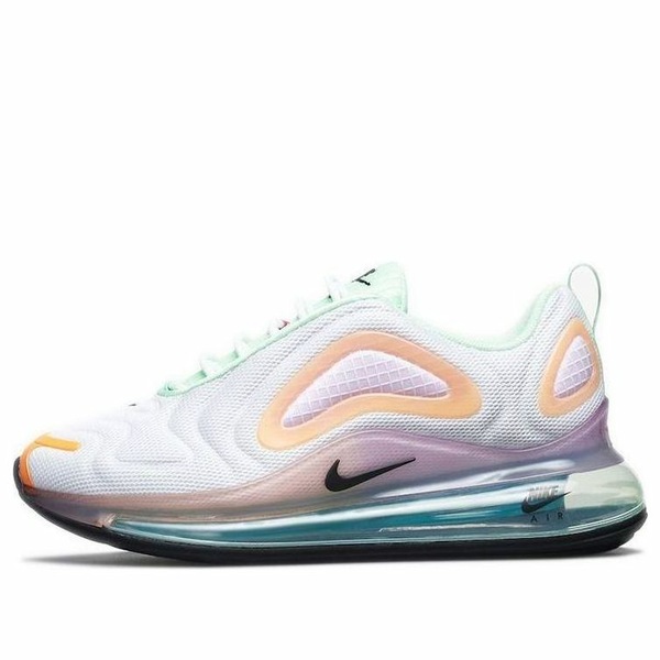 Nike ナイキ レディース スニーカー White/Black/Orange Pulse/Lt Arctic Pk Ht/Vapor Green/Oracle Aqua 【(WMNS) Nike Air Max 720 SE 'Vibrant Pack' CJ0632-100】 サイズ US_5.5(22.5cm)|asty