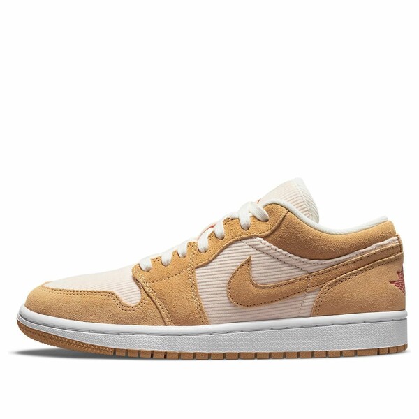Air Jordan ジョーダン レディース スニーカー Twine/Orange/Orange Quartz 【(WMNS) Air Jordan 1 Low SE 'Twine' DH7820-700】 サイズ US_W_10.5｜asty