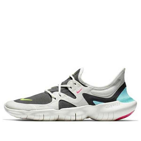 Nike ナイキ レディース スニーカー Grey/Yellow 【(WMNS) Nike Free RN 5.0 'Thunder Grey' AQ1316-100】 サイズ US_8(25.0cm)｜asty