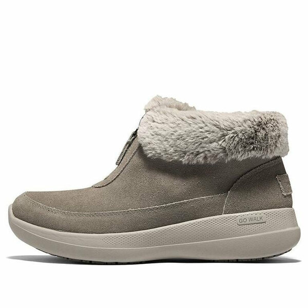 Skechers スケッチャーズ レディース スニーカー Brown/Beige 【(WMNS) Skechers Go Walk Stability Boots 'Brown' 144664-DKTP】 サイズ US_9(26.0cm)｜asty