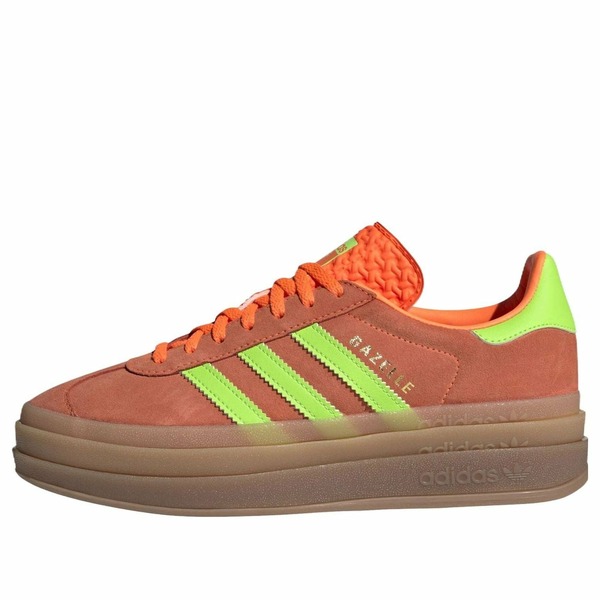 adidas アディダス レディース スニーカー SOLAR ORANGE / SOLAR GREEN / GUM M2 【(WMNS) adidas Gazelle Bold 'Solar Orange Green' H06126】 サイズ US_9(26.0cm)｜asty