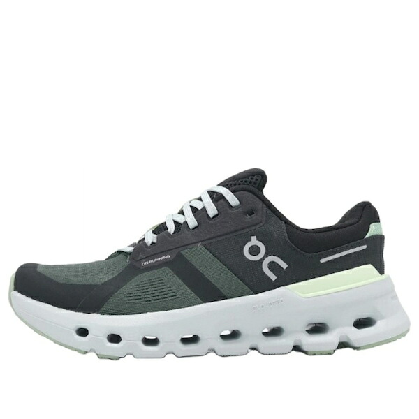 On Running オン ランニング レディース スニーカー Shadow/Lima 【(WMNS) On Running Cloudrunner 2 Wide 'Shadow Lima' 3WE10342577】 サイズ US_6.5(23.5cm)|asty