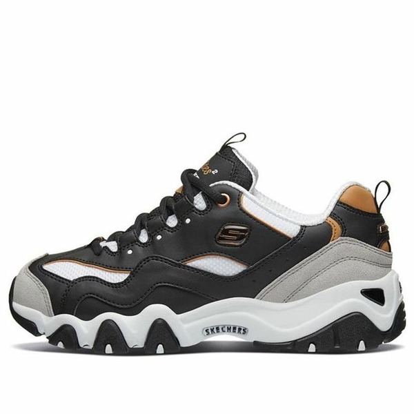 Skechers スケッチャーズ レディース スニーカー Black 【(WMNS) Skechers D Lites 2.0 Black 66666217-BKGD】 サイズ US_5(22.0cm)|asty