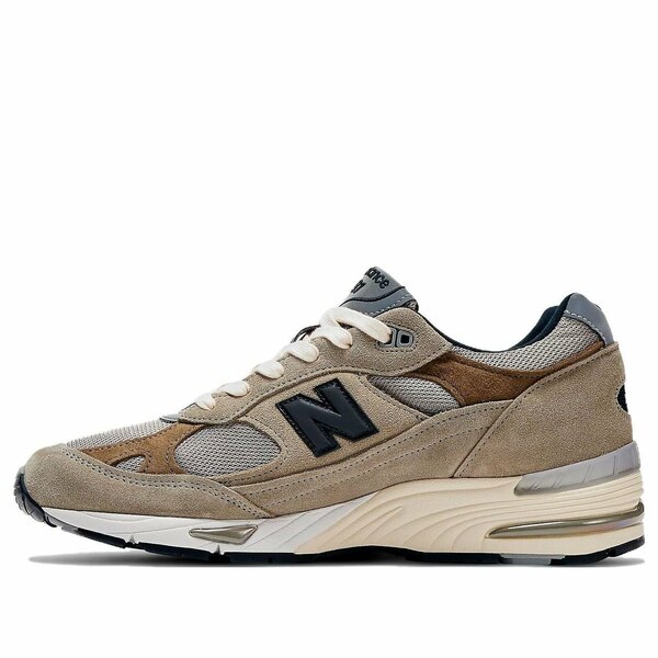 New Balance ニューバランス レディース スニーカー Brown 【(WMNS) New Balance x JJJJound 991 Made in England 'Grey' W991JJA】 サイズ US_5(22.0cm)｜asty