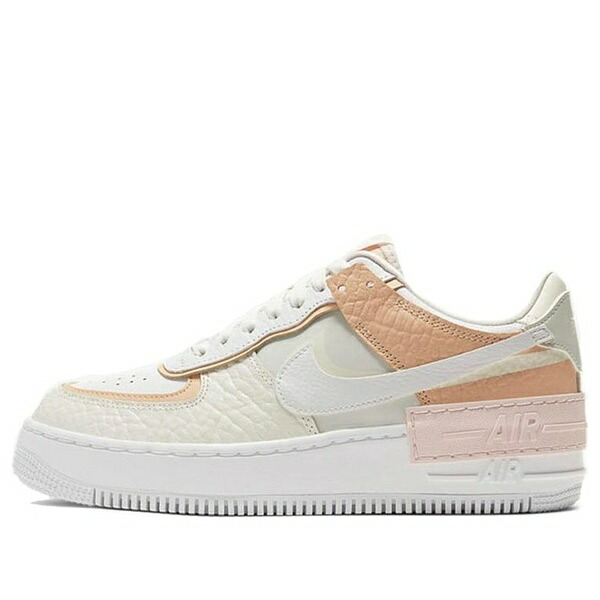 Nike ナイキ レディース スニーカー Yellow/White/Pink 【(WMNS) Nike Air Force 1 Shadow SE \'Spruce Aura\' CK3172-002】 サイズ US_9.5(26.5cm)|asty