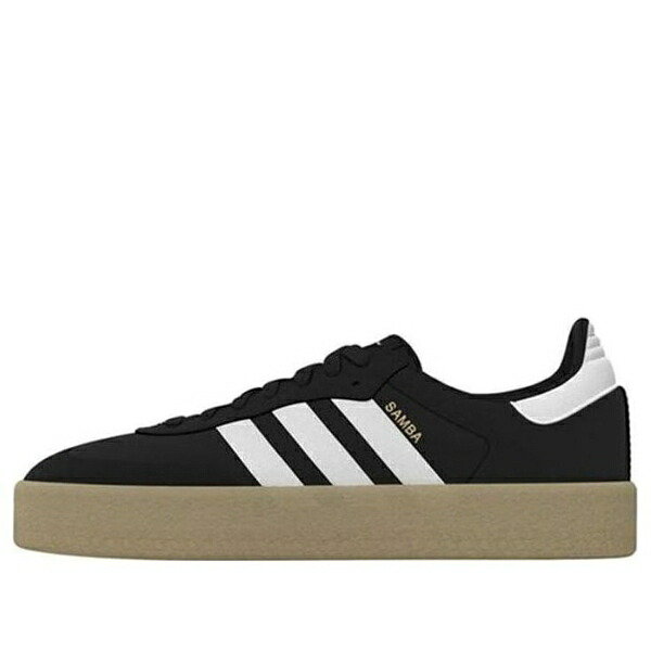 adidas アディダス レディース スニーカー Black/White/Gum 【(WMNS) adidas Samba 2.0 \u0027Black White Gum\u0027 ID0436】  大きさ US_8(25.0糎)